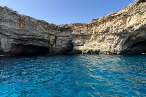 Half day Cruise - Comino, Gozo, Blue & Crystal Lagoon, and Caves - Mgarr, Gozo: quick harbor photos and a taste of Gozo