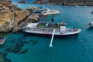 Malta Sunset Boat Tour: Bugibba to Comino Blue Lagoon Cruise - Cruise route along Malta’s north coast: caves, coves, and classic photo stops