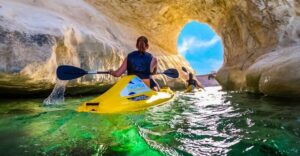 Malta: Ultimate Kayak Adventure - Meeting under Sensi Lido Beach (and how not to lose time)